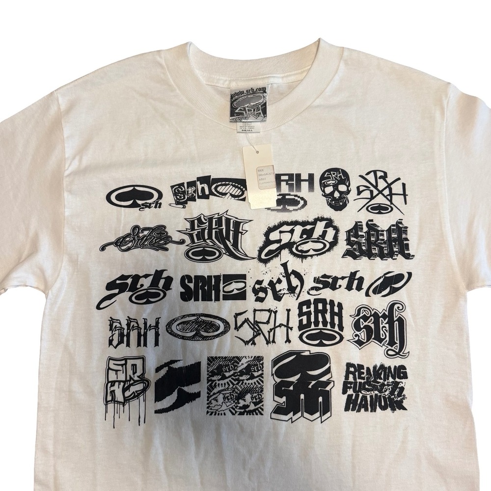 Y2K SRH Supporting Radical Habits Reaking Fuc*ing Havoc Kottonmouth skater shirt
